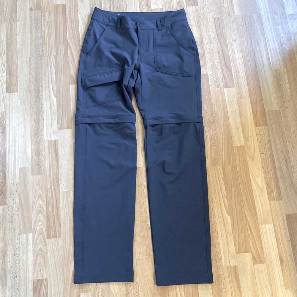 Columbia convertible hiking and camping pants size 6 gray